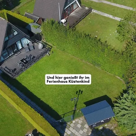 Kuestenkind - Lage - Garten Eingezaeunt *