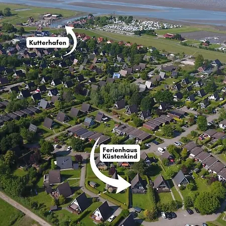 Kuestenkind - Lage - Garten Eingezaeunt Butjadingen