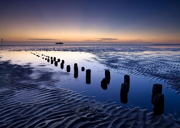 Tatil Evi Kuestenkind - Lage - Garten Eingezaeunt Butjadingen